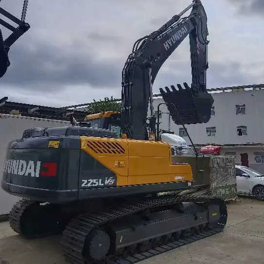 Hyundai Digger 225lvs Second Hand Korea Made High Performance Machine Hyundai Excavator for Sale - Crawler excavator: picture 4 Hyundai Digger 225lvs Second Hand Korea Made High Performance Machine Hyundai Excavator for Sale - Crawler excavator: picture 4