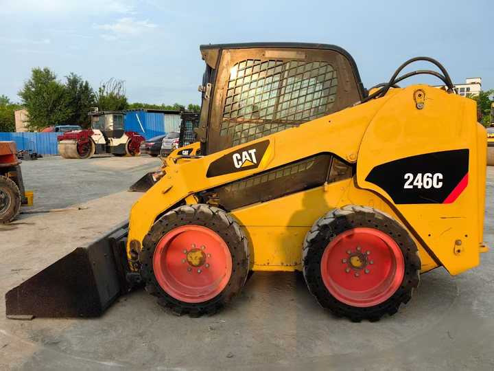 Used Caterpillar 246c Skid Steer in Stock for Sale 100% Original Caterpillar 246c 246d Skid Steer - Skid steer loader: picture 2 Used Caterpillar 246c Skid Steer in Stock for Sale 100% Original Caterpillar 246c 246d Skid Steer - Skid steer loader: picture 2