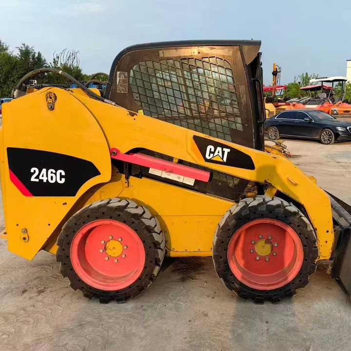 Used Caterpillar 246c Skid Steer in Stock for Sale 100% Original Caterpillar 246c 246d Skid Steer - Skid steer loader: picture 1 Used Caterpillar 246c Skid Steer in Stock for Sale 100% Original Caterpillar 246c 246d Skid Steer - Skid steer loader: picture 1