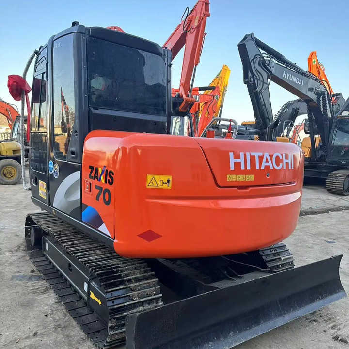 Used Hitachi Excavator ZX70 Japan Import Second Hand Small Crawler ZX70 Excavator for Sale - Crawler excavator: picture 4 Used Hitachi Excavator ZX70 Japan Import Second Hand Small Crawler ZX70 Excavator for Sale - Crawler excavator: picture 4