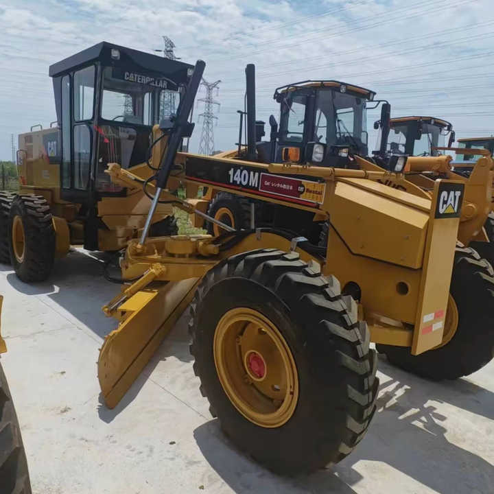 Used Japan Imported Caterpillar 140M Cat 140m Motor Grader with Good Quality and Low Price for Sale - Excavator: picture 1 Used Japan Imported Caterpillar 140M Cat 140m Motor Grader with Good Quality and Low Price for Sale - Excavator: picture 1