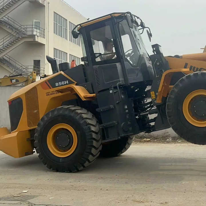 Used Liugong856h Wheel Loader Machine Mini Telehandler Used Liugong Wheel Loader Cummins Engine Loader - Wheel loader: picture 4 Used Liugong856h Wheel Loader Machine Mini Telehandler Used Liugong Wheel Loader Cummins Engine Loader - Wheel loader: picture 4
