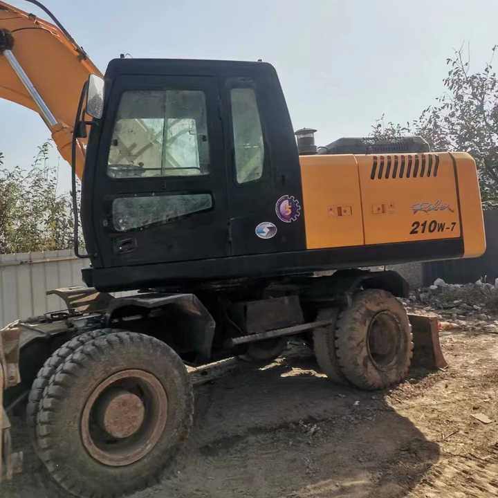 Yellow Color Hyundai210w-7 Used Wheel Excavator Used Hyundai210-7 on Sale with Cheap Price - Crawler excavator: picture 1 Yellow Color Hyundai210w-7 Used Wheel Excavator Used Hyundai210-7 on Sale with Cheap Price - Crawler excavator: picture 1