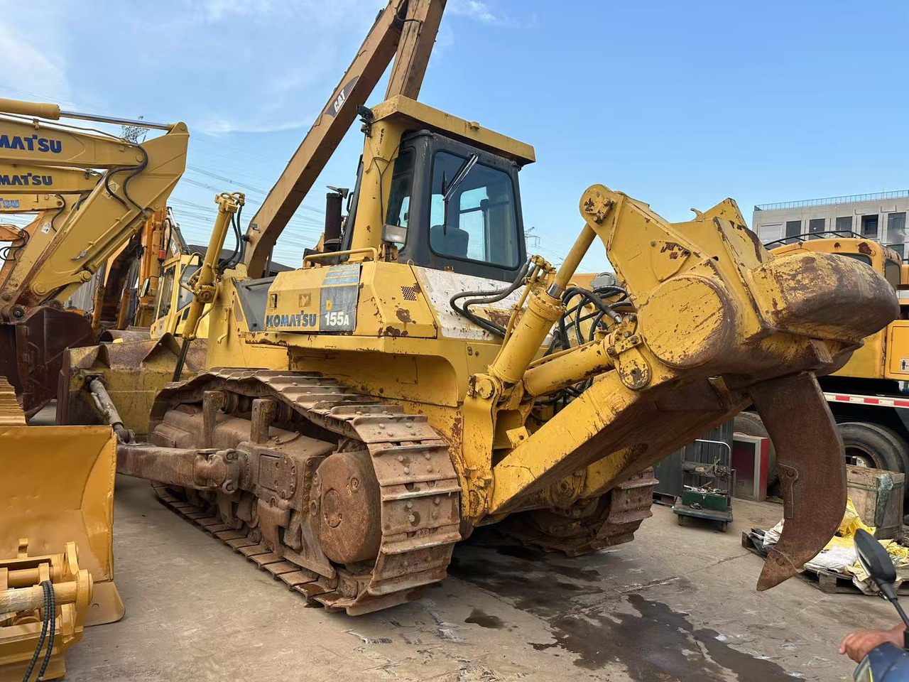 KOMATSU D155A-5 - Bulldozer: picture 1 KOMATSU D155A-5 - Bulldozer: picture 1