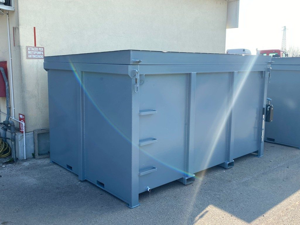 CONTAINER SCARRABILE NUOVO CON COPERCHIO - Roll-off container: picture 4 CONTAINER SCARRABILE NUOVO CON COPERCHIO - Roll-off container: picture 4