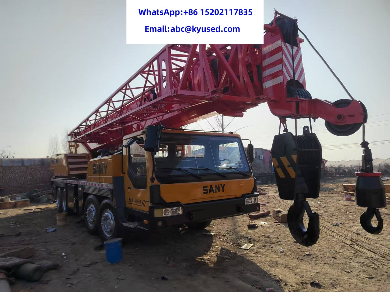 Mobile crane SANY STC500 STC750 STC800 STC1000 STC250 25TON 50TON 75TON 80TON 100TON: picture 6 Mobile crane SANY STC500 STC750 STC800 STC1000 STC250 25TON 50TON 75TON 80TON 100TON: picture 6