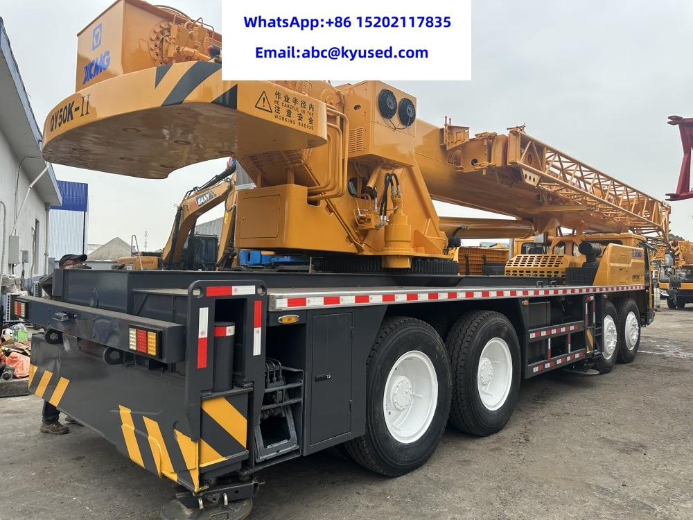 XCMG QY50K QY50K-2 QY70K QY25K5 QY30K QY35K QY40K 25TON 30TON 35TON 40TON 50TON 60TON 70TON QY100K - Mobile crane: picture 4 XCMG QY50K QY50K-2 QY70K QY25K5 QY30K QY35K QY40K 25TON 30TON 35TON 40TON 50TON 60TON 70TON QY100K - Mobile crane: picture 4