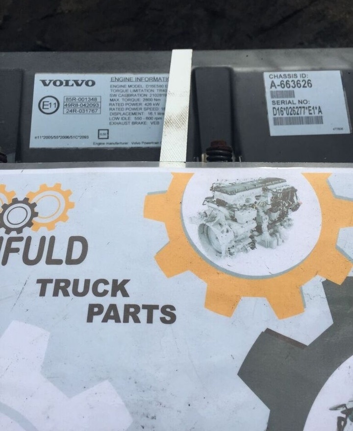 Volvo D16E truck - Engine for Truck: picture 5 Volvo D16E truck - Engine for Truck: picture 5