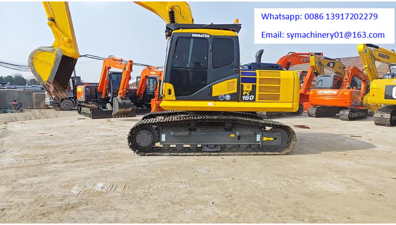 Komatsu PC160 - Crawler excavator: picture 2 Komatsu PC160 - Crawler excavator: picture 2