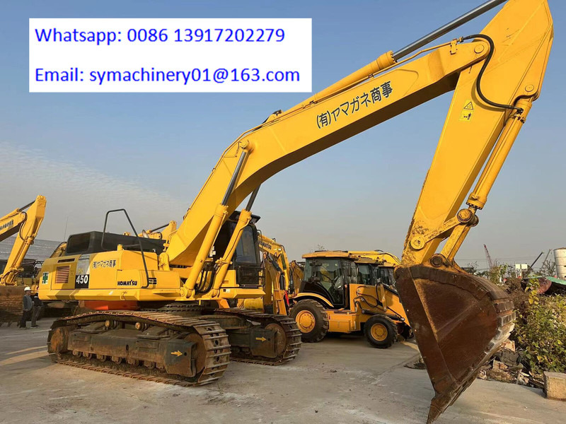 Komatsu PC450 - Crawler excavator: picture 4 Komatsu PC450 - Crawler excavator: picture 4