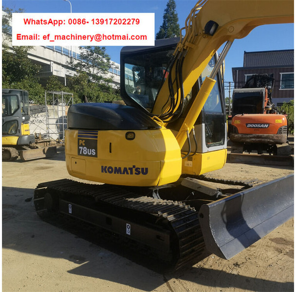 Komatsu PC78 - Mini excavator: picture 4 Komatsu PC78 - Mini excavator: picture 4