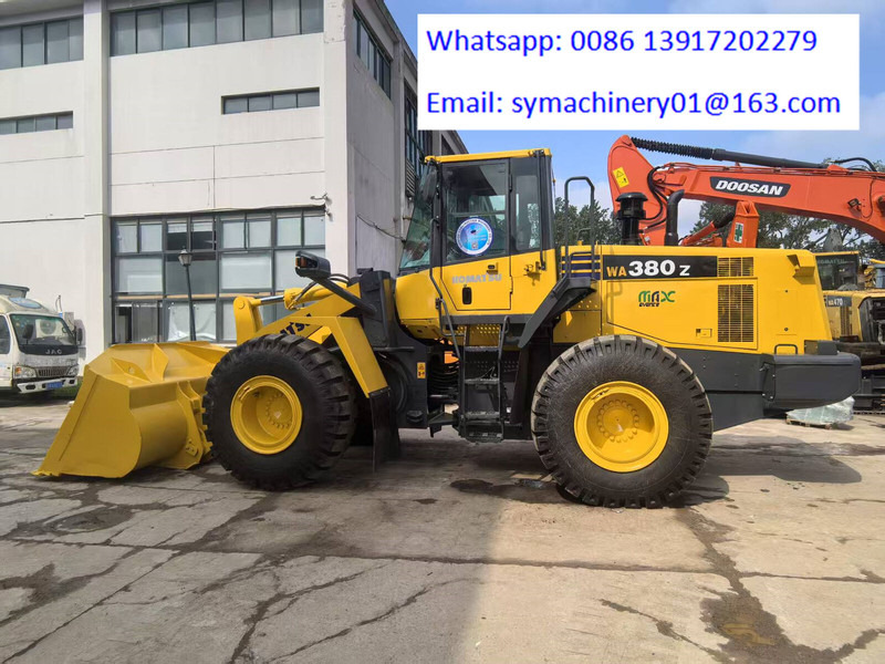 Komatsu WA380-6 WA470-6 WA500-6 WA380 WA600 - Wheel loader: picture 1 Komatsu WA380-6 WA470-6 WA500-6 WA380 WA600 - Wheel loader: picture 1