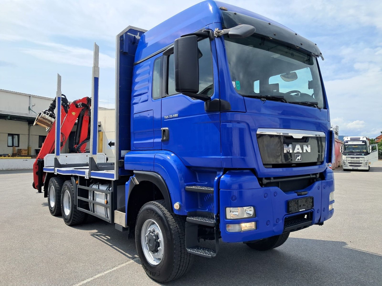 MAN TGS33 480 - Timber truck, Crane truck: picture 2 MAN TGS33 480 - Timber truck, Crane truck: picture 2