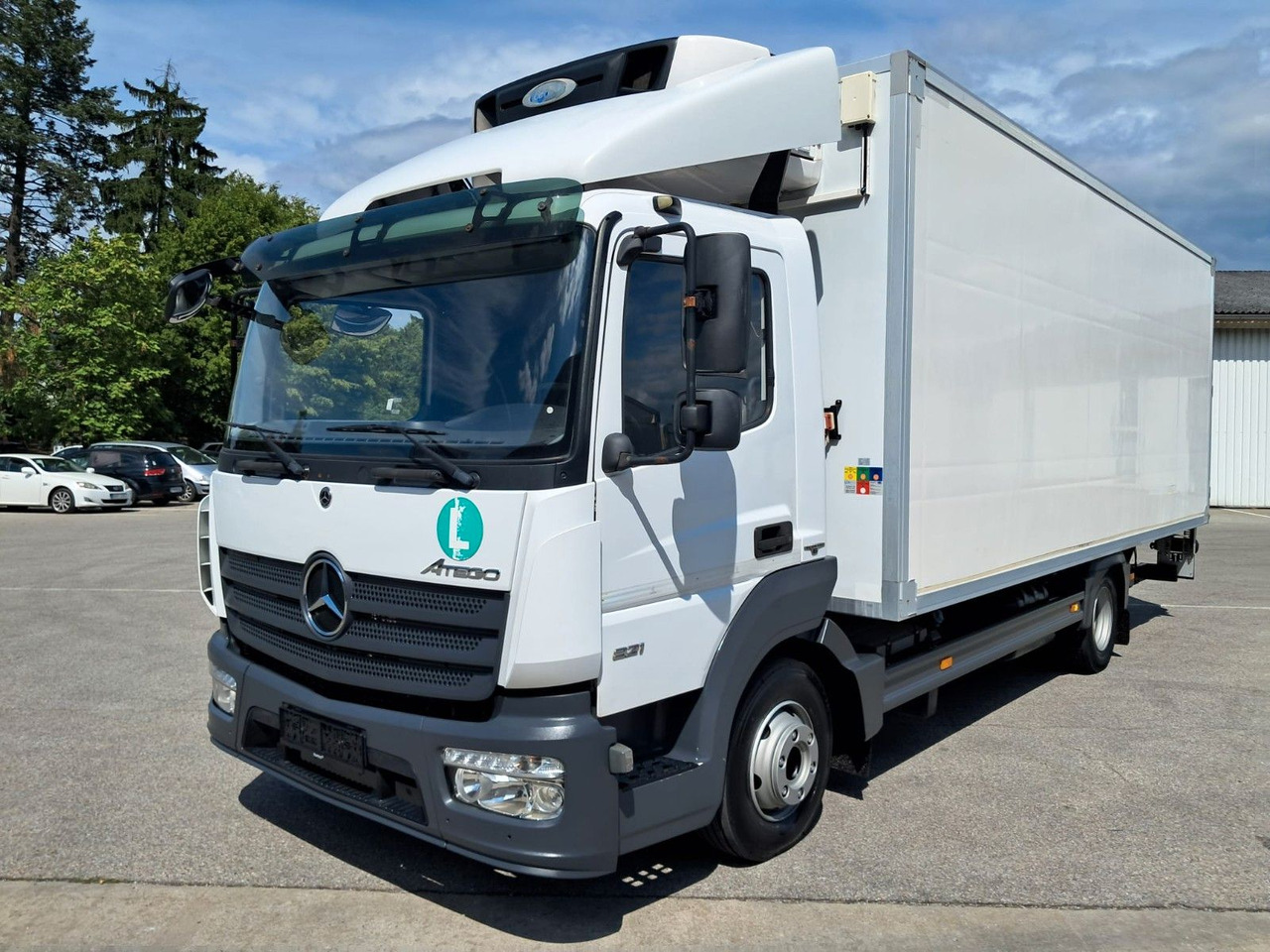 Mercedes-Benz Atego 8.21 Kühlkoffer LBW | Klima | Tempo | Dif - Refrigerator truck: picture 1 Mercedes-Benz Atego 8.21 Kühlkoffer LBW | Klima | Tempo | Dif - Refrigerator truck: picture 1