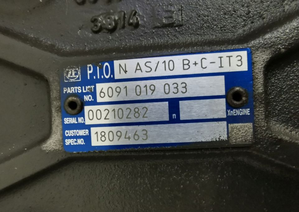 PRZYSTAWKA SKRZYNI BIEGÓW ZF PTO N AS/10 B+C - IT3 - Gearbox and parts for Truck: picture 4 PRZYSTAWKA SKRZYNI BIEGÓW ZF PTO N AS/10 B+C - IT3 - Gearbox and parts for Truck: picture 4