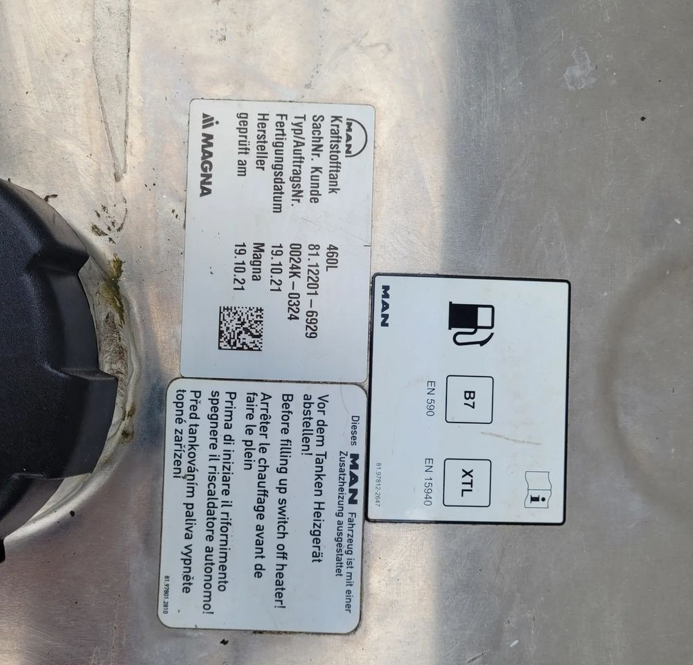 ZBIORNIK PALIWA MAN TGX TG3 81.12201-6929 460L CHWALIM116 - Fuel tank for Truck: picture 4 ZBIORNIK PALIWA MAN TGX TG3 81.12201-6929 460L CHWALIM116 - Fuel tank for Truck: picture 4