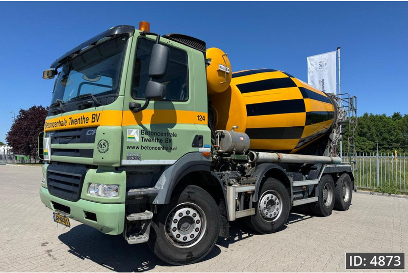 DAF CF85.360 Day Cab, Euro 5, / 8x4 / Full steel / Manual / 11m3 - Concrete mixer truck: picture 1 DAF CF85.360 Day Cab, Euro 5, / 8x4 / Full steel / Manual / 11m3 - Concrete mixer truck: picture 1