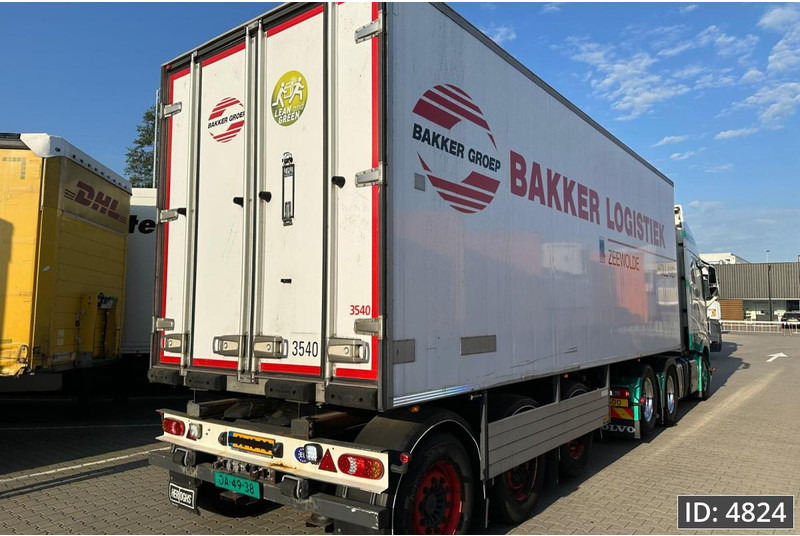 DRACO TSN 339 / 3 Axle LZV / Lift axle / Chereau box / Doorlader - Refrigerator semi-trailer: picture 3 DRACO TSN 339 / 3 Axle LZV / Lift axle / Chereau box / Doorlader - Refrigerator semi-trailer: picture 3