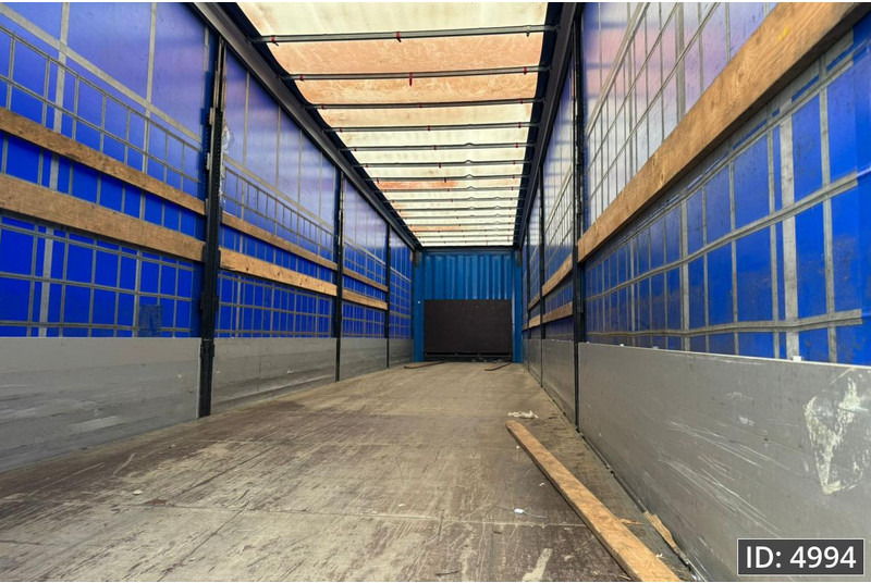Krone SD / 5 Pieces / Sideboards / Drum brakes - Curtainsider semi-trailer: picture 5 Krone SD / 5 Pieces / Sideboards / Drum brakes - Curtainsider semi-trailer: picture 5