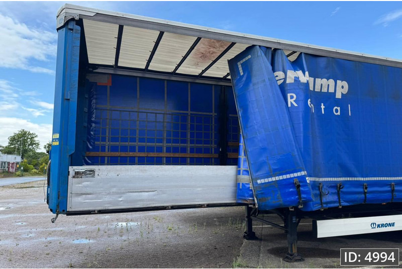 Krone SD / 5 Pieces / Sideboards / Drum brakes - Curtainsider semi-trailer: picture 3 Krone SD / 5 Pieces / Sideboards / Drum brakes - Curtainsider semi-trailer: picture 3