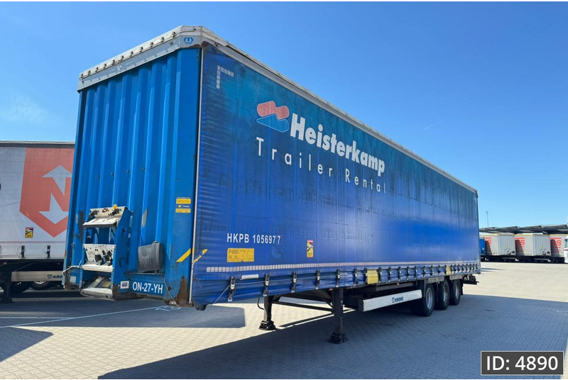 Krone SD Mega / BPW Drum / Huckepack - Curtainsider semi-trailer: picture 1 Krone SD Mega / BPW Drum / Huckepack - Curtainsider semi-trailer: picture 1