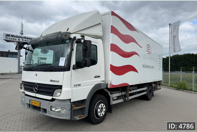 Mercedes-Benz Atego 1318 Day Cab, Euro 5, BDF / EPS automatic / DHOLLANDIA 2000KG - Container transporter/ Swap body truck: picture 1 Mercedes-Benz Atego 1318 Day Cab, Euro 5, BDF / EPS automatic / DHOLLANDIA 2000KG - Container transporter/ Swap body truck: picture 1