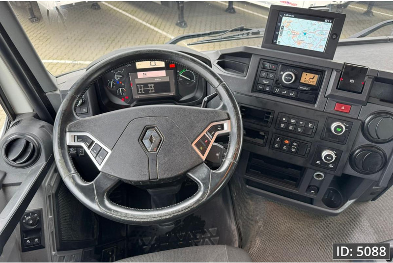 Concrete mixer truck Renault C480 Day Cab, Euro 6, 8x4 / Full steel / 9m3 / TOP!!: picture 10