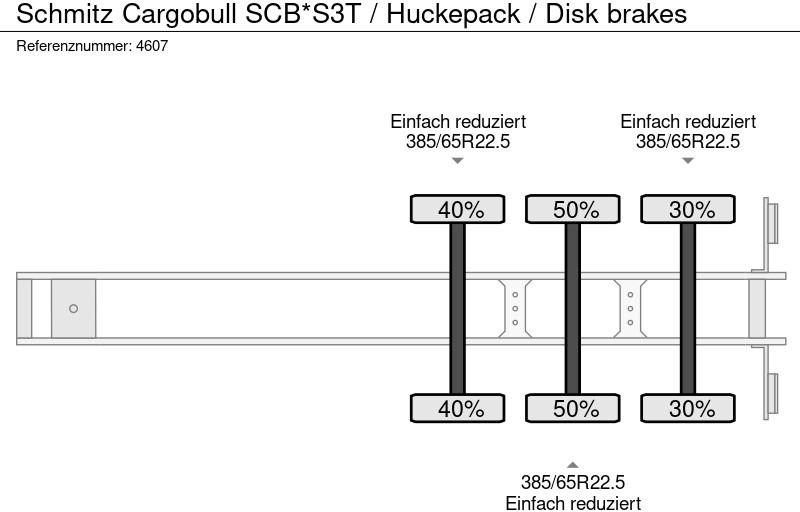 Curtainsider semi-trailer Schmitz Cargobull SCB*S3T / Huckepack / Disk brakes: picture 7
