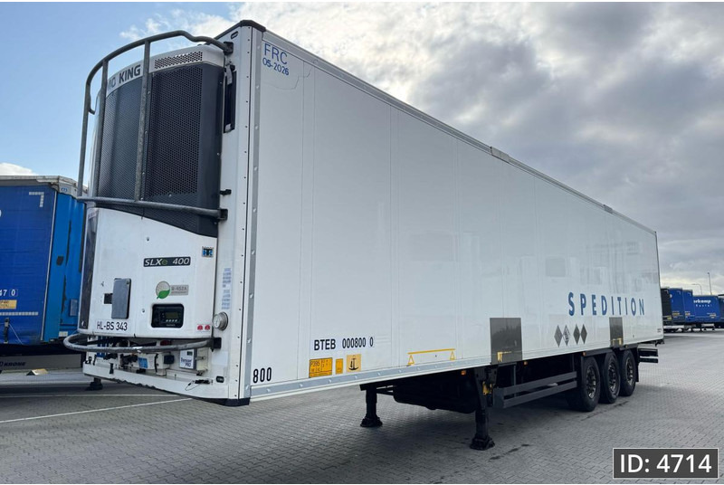 Schmitz Cargobull Thermo king SLXe400 / Double stock / Huckepack / 4 pcs - Refrigerator semi-trailer: picture 1 Schmitz Cargobull Thermo king SLXe400 / Double stock / Huckepack / 4 pcs - Refrigerator semi-trailer: picture 1