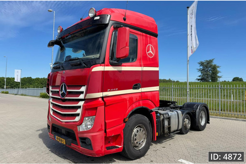 Mercedes-Benz Actros 2442 GigaSpace, Euro 6, / 6x2 / Standklima / TUV 8-6-2026 - Tractor unit: picture 1 Mercedes-Benz Actros 2442 GigaSpace, Euro 6, / 6x2 / Standklima / TUV 8-6-2026 - Tractor unit: picture 1