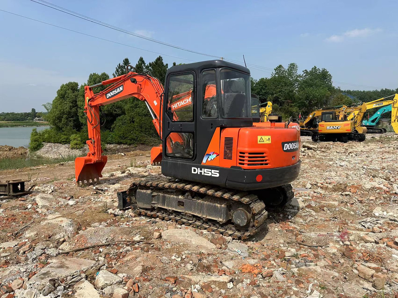 Doosan DH55 Mini Excavator Click for Discount - Mini excavator: picture 5 Doosan DH55 Mini Excavator Click for Discount - Mini excavator: picture 5