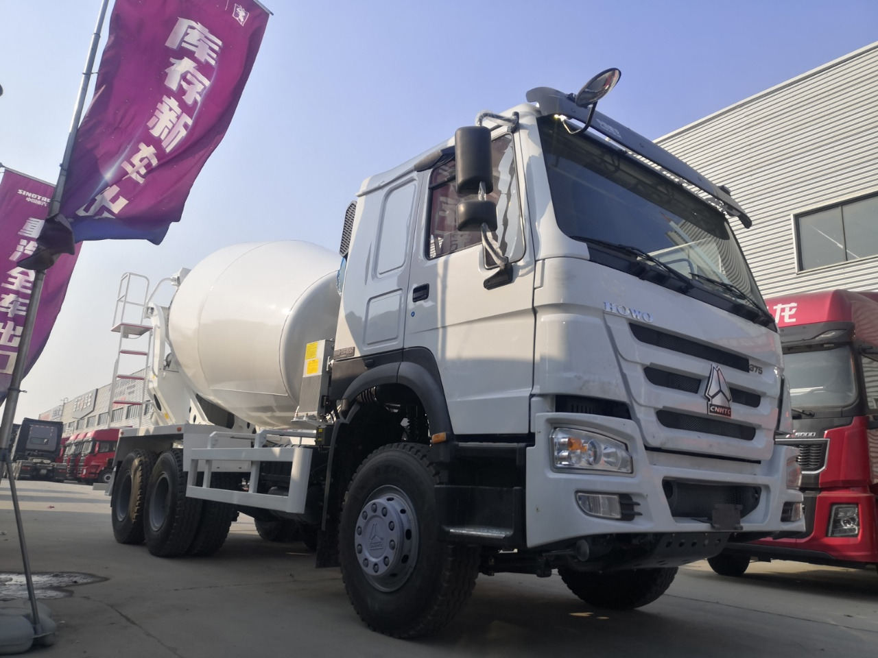 HOWO 10Cube Cement Mixer Truck 6*4 Click Here for Discount - Concrete mixer truck: picture 1 HOWO 10Cube Cement Mixer Truck 6*4 Click Here for Discount - Concrete mixer truck: picture 1