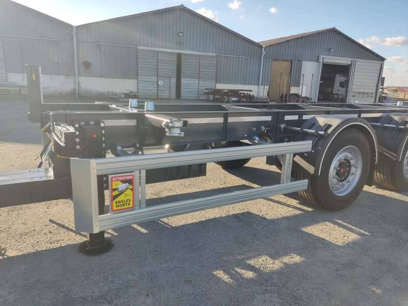 Remorque 2 Essieux 19T PORTE CAISSE MOBILE - Container transporter/ Swap body trailer: picture 2 Remorque 2 Essieux 19T PORTE CAISSE MOBILE - Container transporter/ Swap body trailer: picture 2