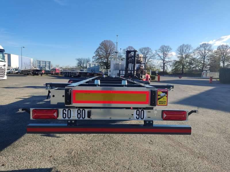 Remorque 2 Essieux 19T PORTE CAISSE MOBILE - Container transporter/ Swap body trailer: picture 4 Remorque 2 Essieux 19T PORTE CAISSE MOBILE - Container transporter/ Swap body trailer: picture 4