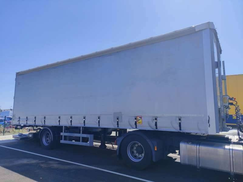 Semi-remorque 1 Essieu DISTRIMAX HAYON 2 PORTES AR 24 PALETTES 1 ESSIEU DIRECTIONNEL - Curtainsider semi-trailer: picture 4 Semi-remorque 1 Essieu DISTRIMAX HAYON 2 PORTES AR 24 PALETTES 1 ESSIEU DIRECTIONNEL - Curtainsider semi-trailer: picture 4