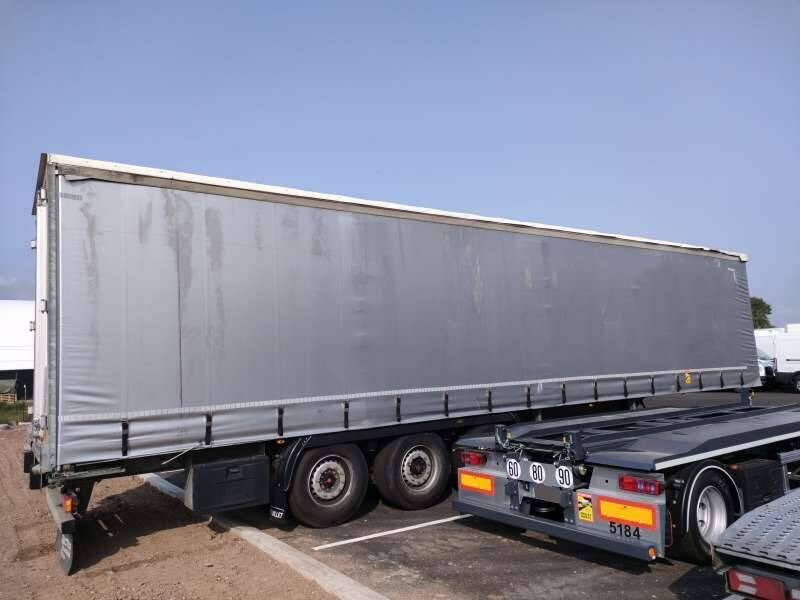 Semi-remorque 3 Essieux 38 TONNES HAYON 2 PORTES AR COFFRE A PALETTES - Curtainsider semi-trailer: picture 2 Semi-remorque 3 Essieux 38 TONNES HAYON 2 PORTES AR COFFRE A PALETTES - Curtainsider semi-trailer: picture 2