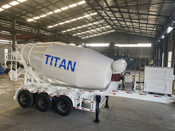 TITAN Cement Mixer Trailer for Sale in Congo - Semi-trailer: picture 3 TITAN Cement Mixer Trailer for Sale in Congo - Semi-trailer: picture 3