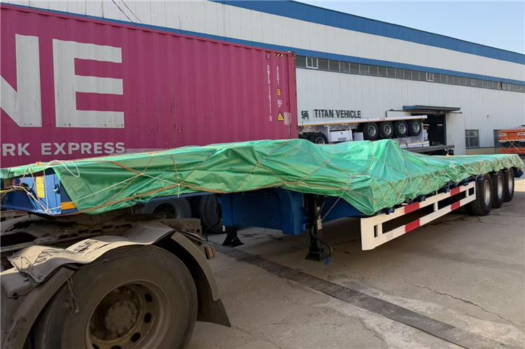 TITAN 3 Axle 80 Ton Low Bed Trailer Price for Sale In Nigeria - Low loader semi-trailer: picture 4 TITAN 3 Axle 80 Ton Low Bed Trailer Price for Sale In Nigeria - Low loader semi-trailer: picture 4