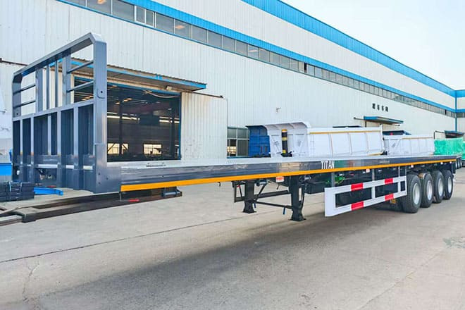 TITAN 4 Axle Flatbed Trailer for Sale in Zimbabwe - Dropside/ Flatbed semi-trailer: picture 1 TITAN 4 Axle Flatbed Trailer for Sale in Zimbabwe - Dropside/ Flatbed semi-trailer: picture 1