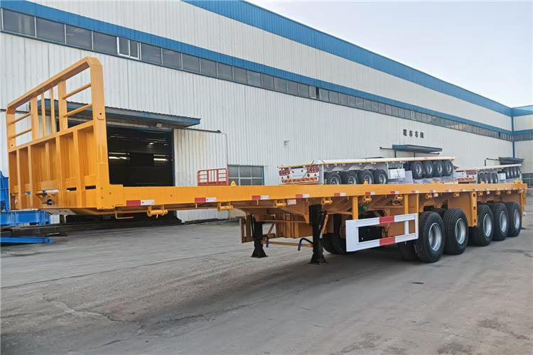 TITAN 5 Axle 13M Flatbed Trailer Price for Sale In Zimbabwe - Dropside/ Flatbed semi-trailer: picture 2 TITAN 5 Axle 13M Flatbed Trailer Price for Sale In Zimbabwe - Dropside/ Flatbed semi-trailer: picture 2