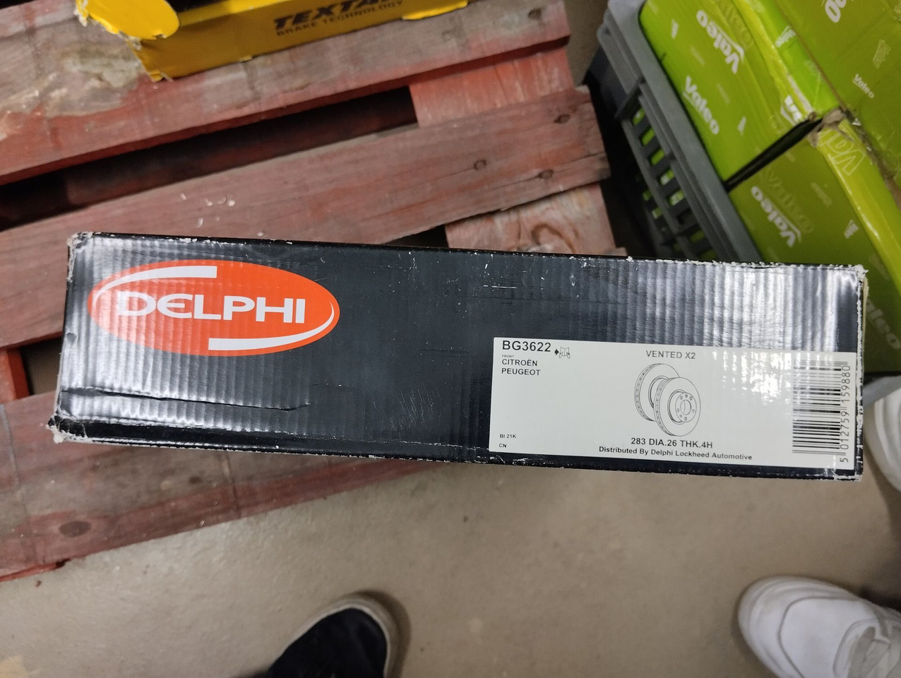 Lot de DISQUES FREIN AVANT - Brake disc for Car: picture 3 Lot de DISQUES FREIN AVANT - Brake disc for Car: picture 3