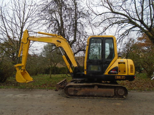 Hyundai R55-7 - Mini excavator: picture 1 Hyundai R55-7 - Mini excavator: picture 1
