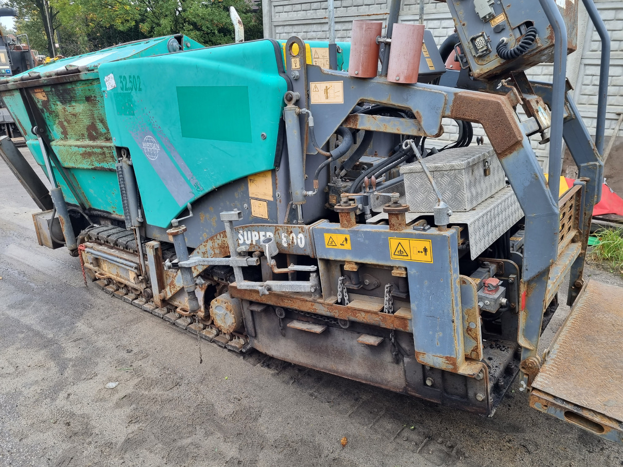 VÖGELE SUPER 800 - Asphalt paver: picture 3 VÖGELE SUPER 800 - Asphalt paver: picture 3