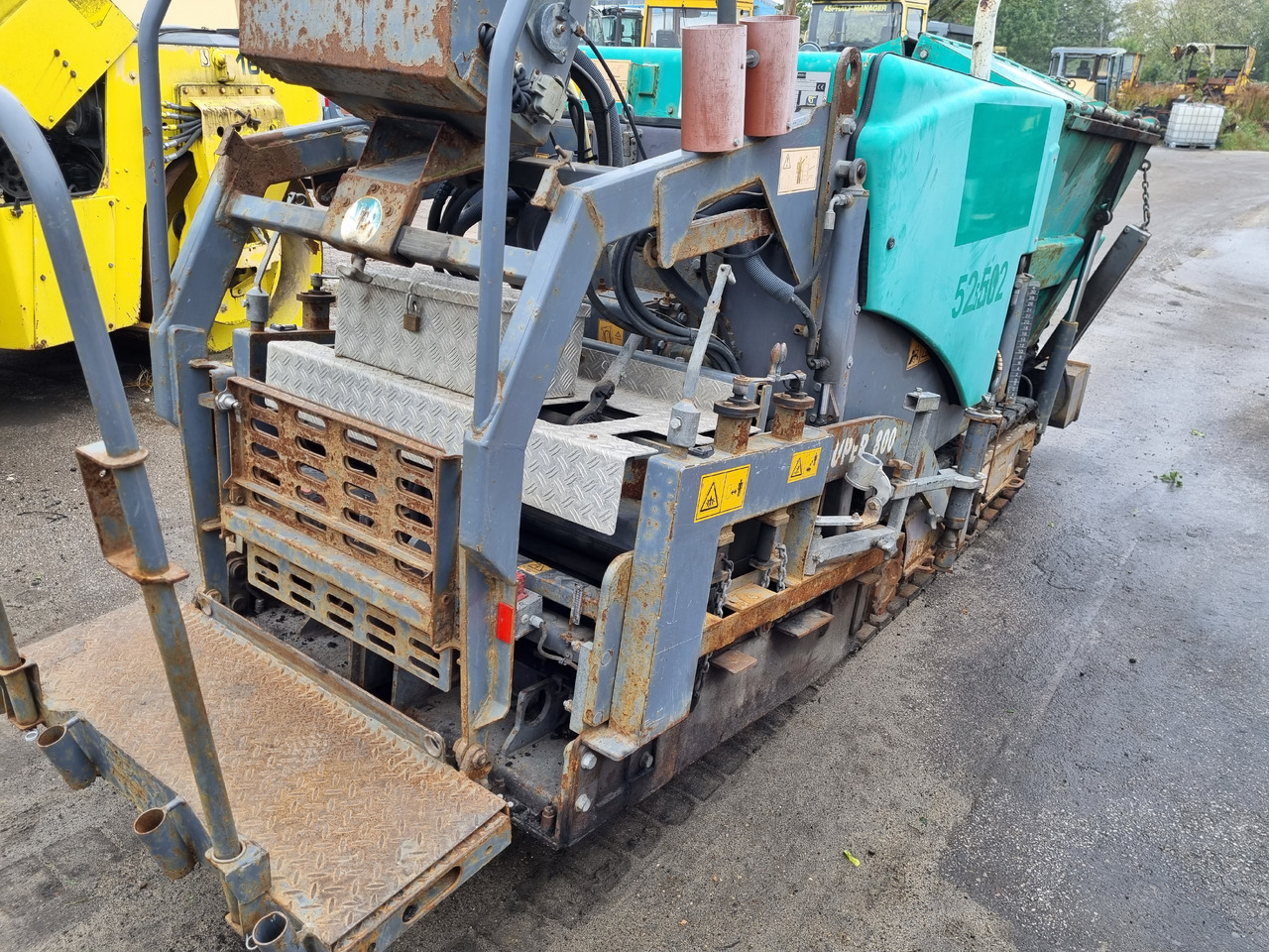 VÖGELE SUPER 800 - Asphalt paver: picture 2 VÖGELE SUPER 800 - Asphalt paver: picture 2