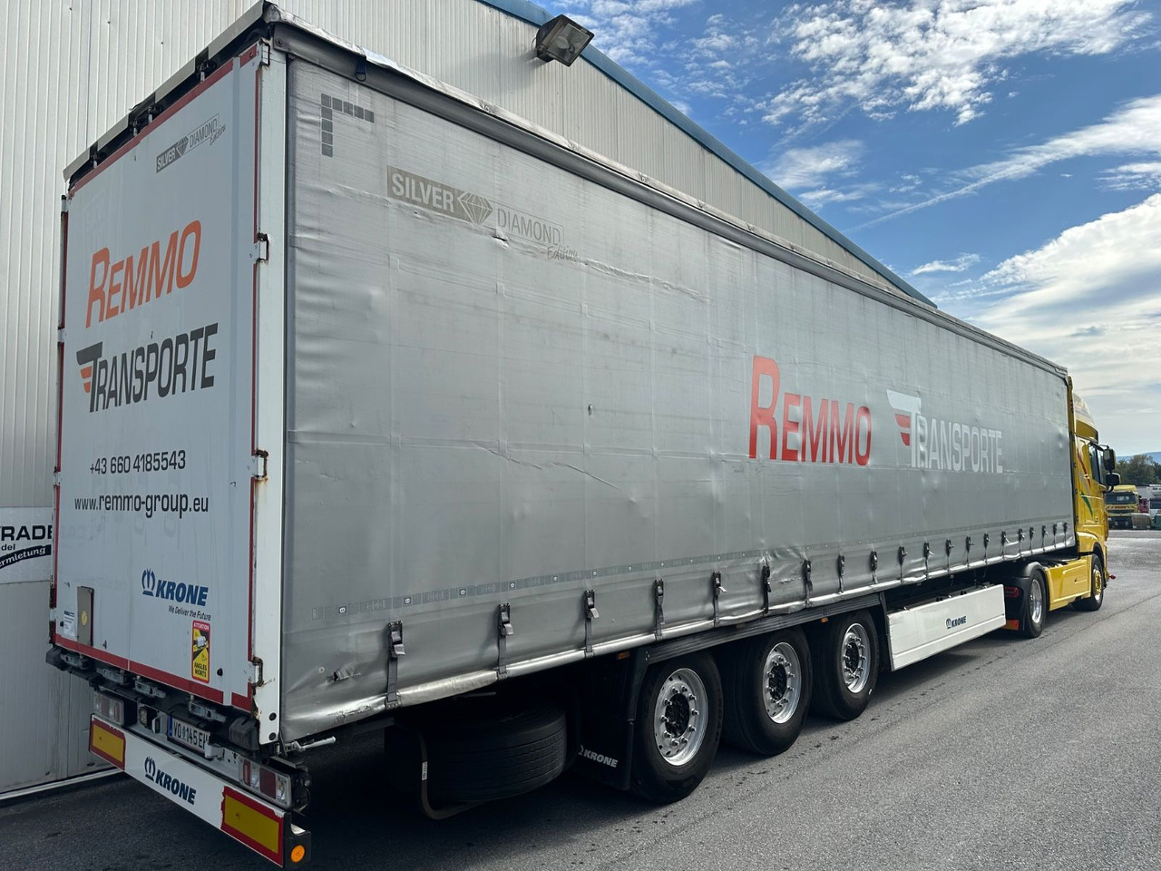 Krone SD 27 Pal-Kasten Lift XL-Cert. Standard - Curtainsider semi-trailer: picture 3 Krone SD 27 Pal-Kasten Lift XL-Cert. Standard - Curtainsider semi-trailer: picture 3