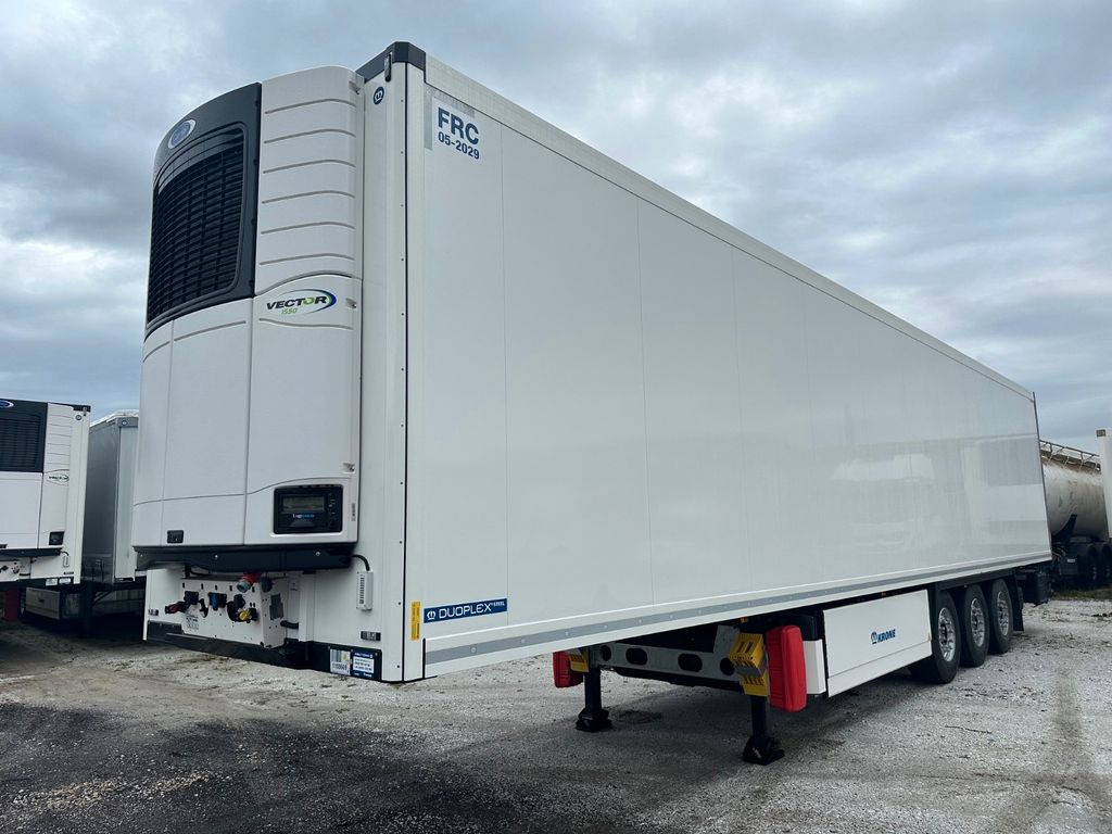 Krone SDR 27 Vector 1550 Doppelstock/Blumenbreit - Refrigerator semi-trailer: picture 1 Krone SDR 27 Vector 1550 Doppelstock/Blumenbreit - Refrigerator semi-trailer: picture 1