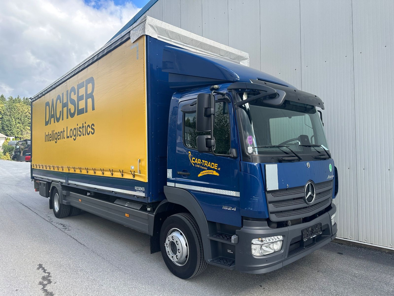 Mercedes-Benz Atego 1524 LBW - Curtainsider truck: picture 2 Mercedes-Benz Atego 1524 LBW - Curtainsider truck: picture 2