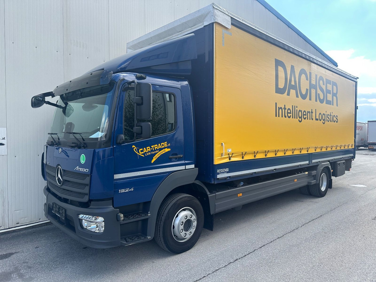 Mercedes-Benz Atego 1524 LBW - Curtainsider truck: picture 1 Mercedes-Benz Atego 1524 LBW - Curtainsider truck: picture 1