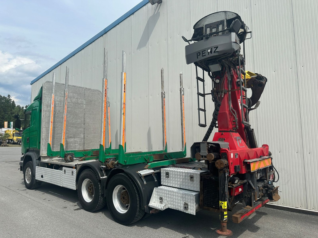Scania R 580 V8 Penz Kran 2x Telespok - Timber truck, Crane truck: picture 4 Scania R 580 V8 Penz Kran 2x Telespok - Timber truck, Crane truck: picture 4