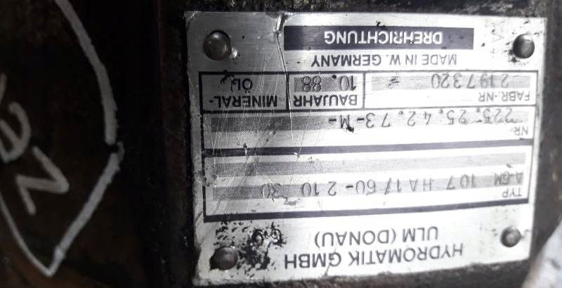 A6M 107 HA 1/60-210 HYDROMATIK POMPA HYDRAULICZNA - Spare parts: picture 4 A6M 107 HA 1/60-210 HYDROMATIK POMPA HYDRAULICZNA - Spare parts: picture 4